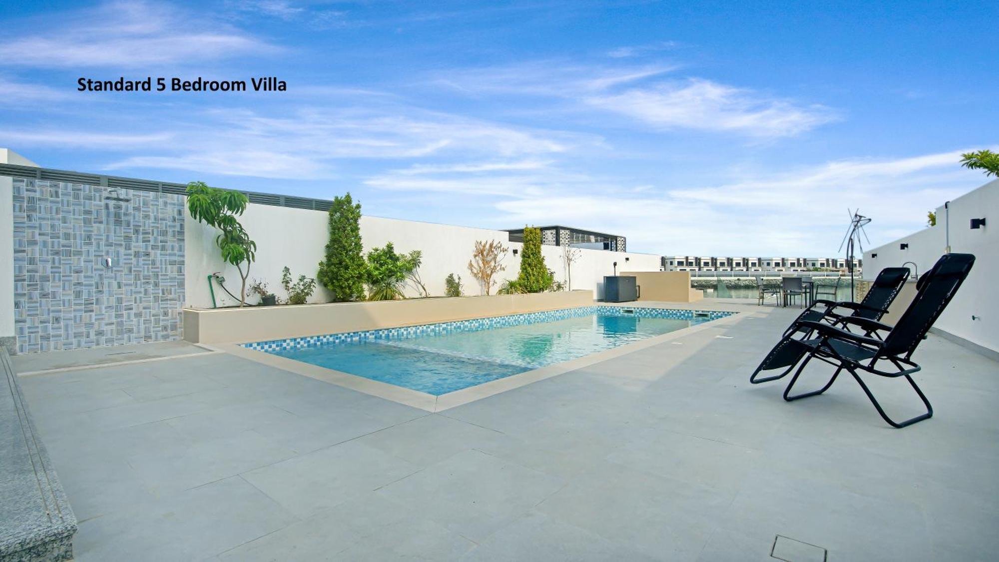 Villa Al Dana Paradise Luxury Palm Sea View
